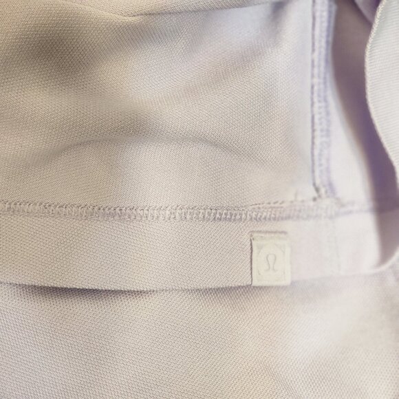 Lululemon Polo Shirt Purple Men M Golf Stretch Short Sleeve Cotton Blnd Sporty - Picture 9 of 14